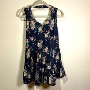 Floral print dress